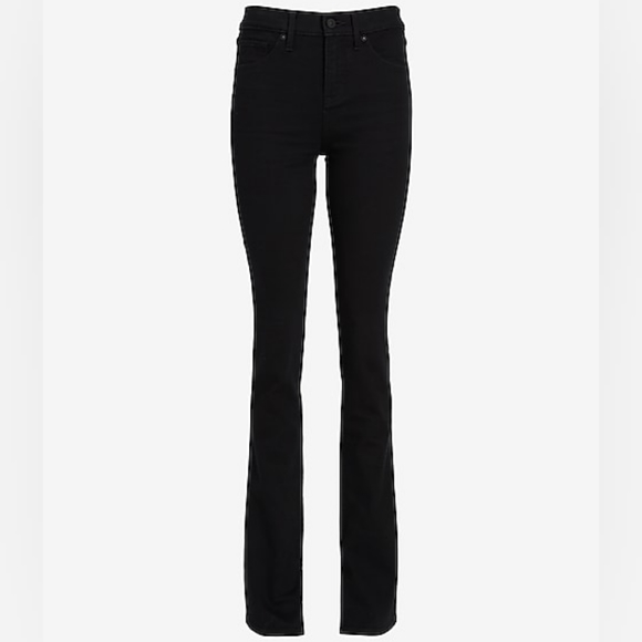 EXPRESS: Mid Rise Skyscraper Jeans - Picture 6 of 9
